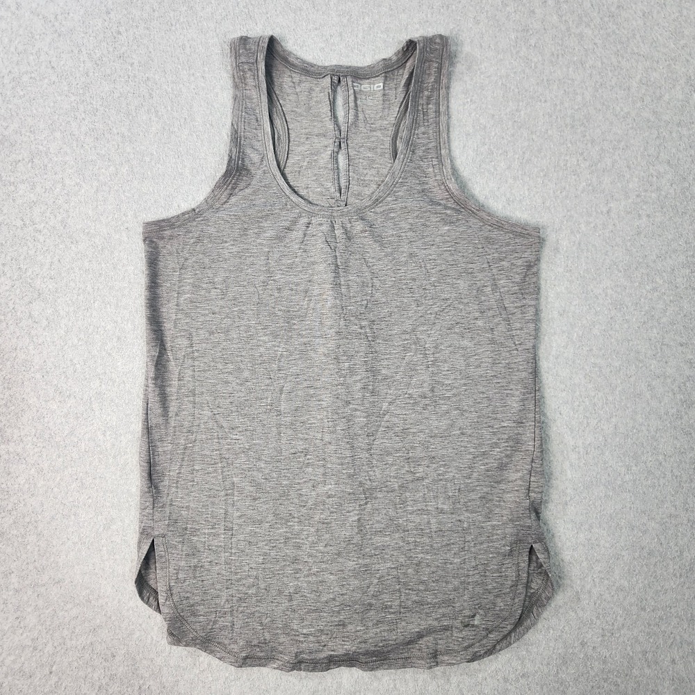 Ogio Athletic Tank Top Womens Medium Heather Gray Racer Back‎ Sleeveless